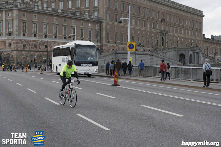 Bild från Velothon Stockholm 2015 - Slottet