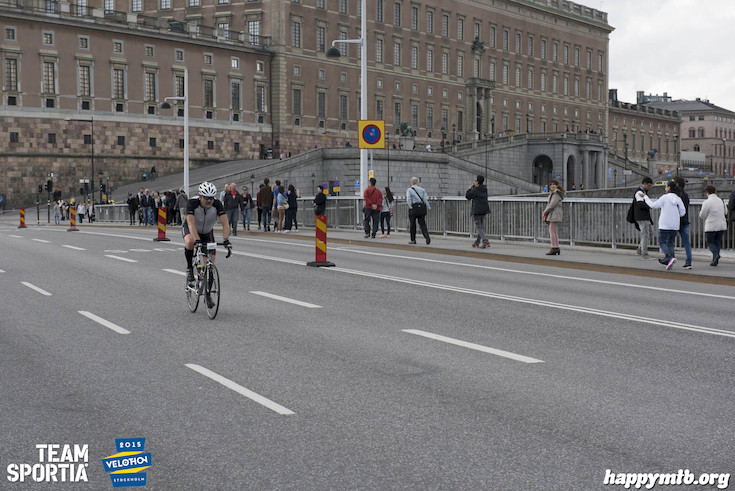 Bild från Velothon Stockholm 2015 - Slottet