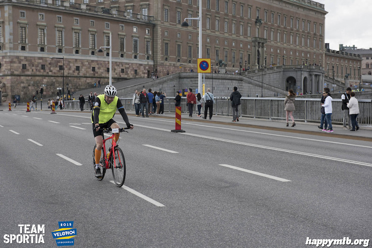 Bild från Velothon Stockholm 2015 - Slottet