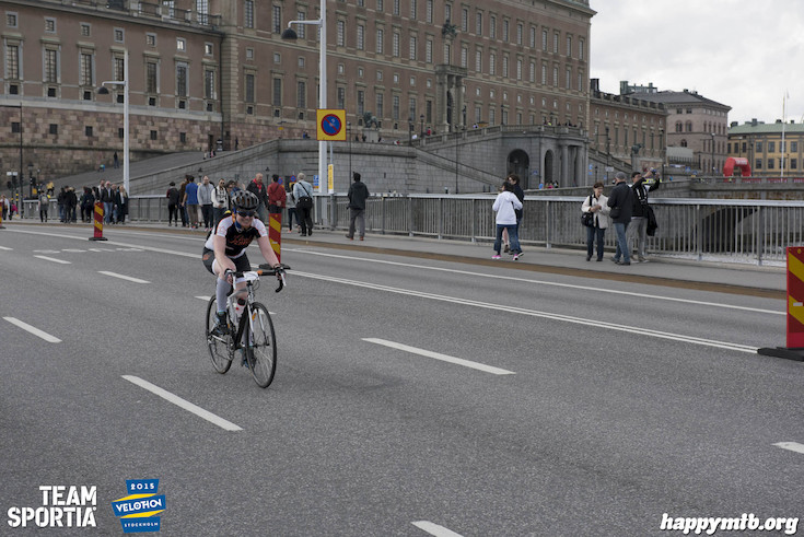Bild från Velothon Stockholm 2015 - Slottet