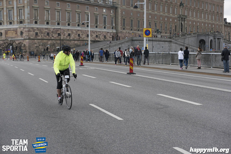 Bild från Velothon Stockholm 2015 - Slottet