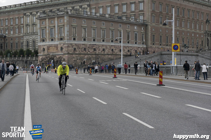 Bild från Velothon Stockholm 2015 - Slottet