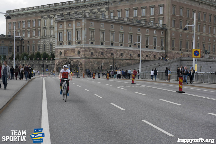 Bild från Velothon Stockholm 2015 - Slottet