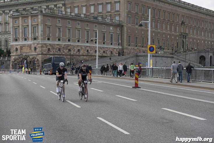 Bild från Velothon Stockholm 2015 - Slottet