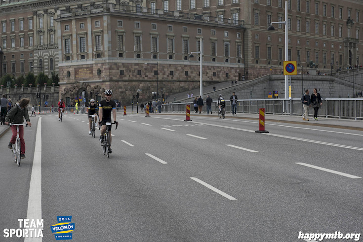 Bild från Velothon Stockholm 2015 - Slottet