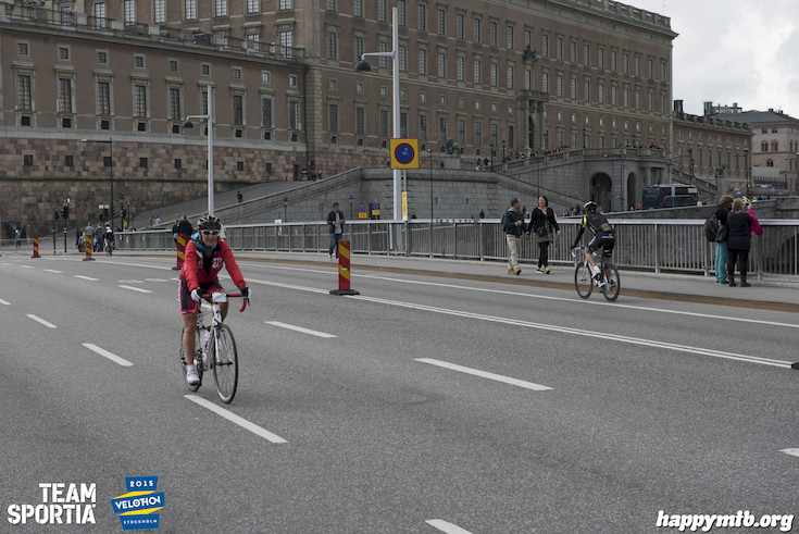 Bild från Velothon Stockholm 2015 - Slottet