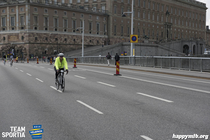 Bild från Velothon Stockholm 2015 - Slottet