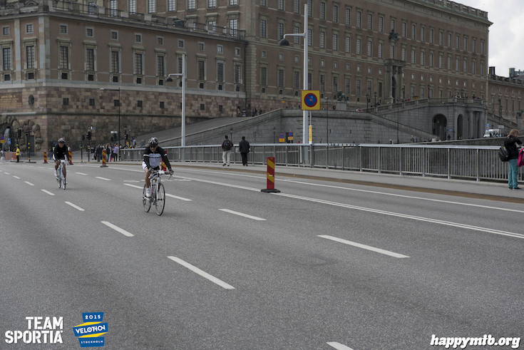 Bild från Velothon Stockholm 2015 - Slottet