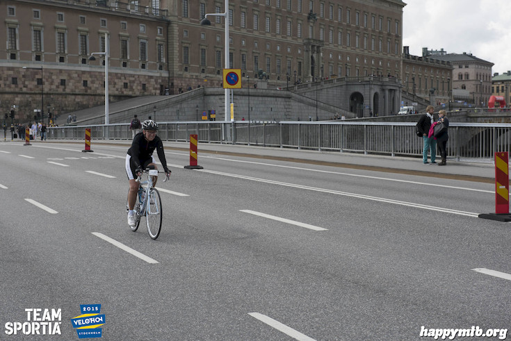 Bild från Velothon Stockholm 2015 - Slottet