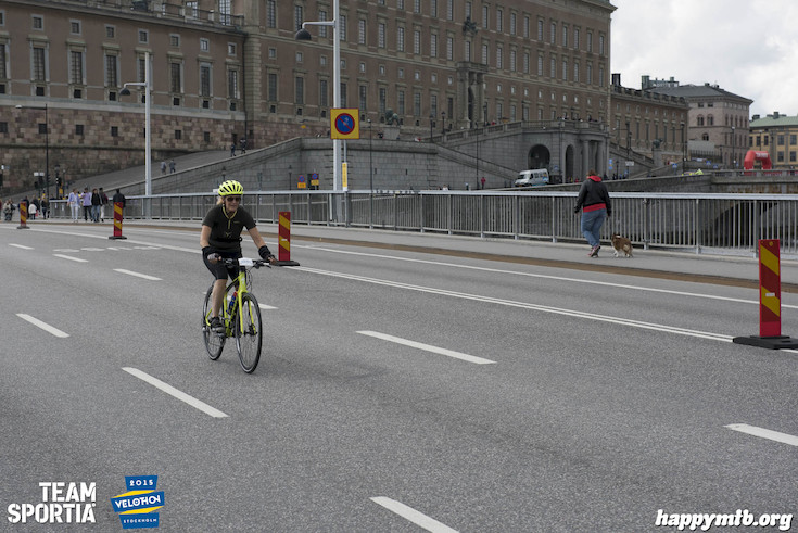 Bild från Velothon Stockholm 2015 - Slottet