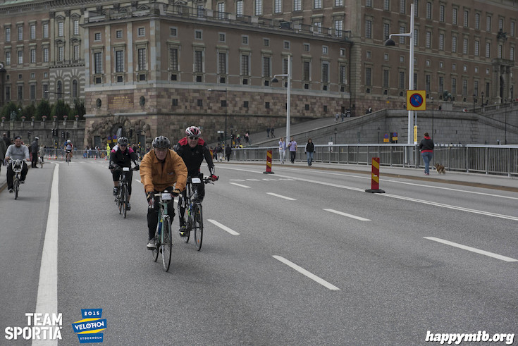 Bild från Velothon Stockholm 2015 - Slottet