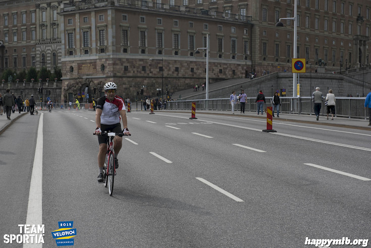Bild från Velothon Stockholm 2015 - Slottet