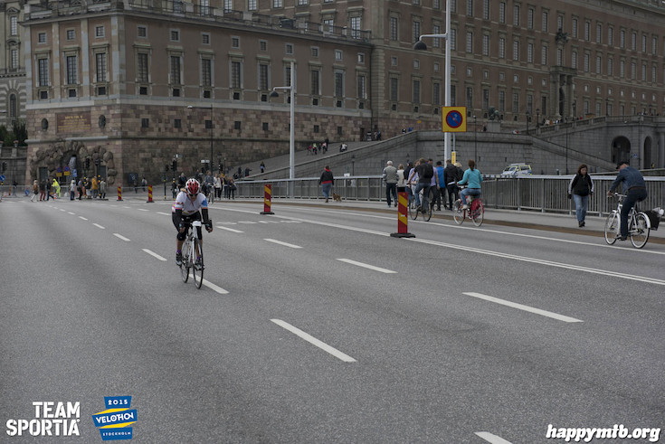 Bild från Velothon Stockholm 2015 - Slottet