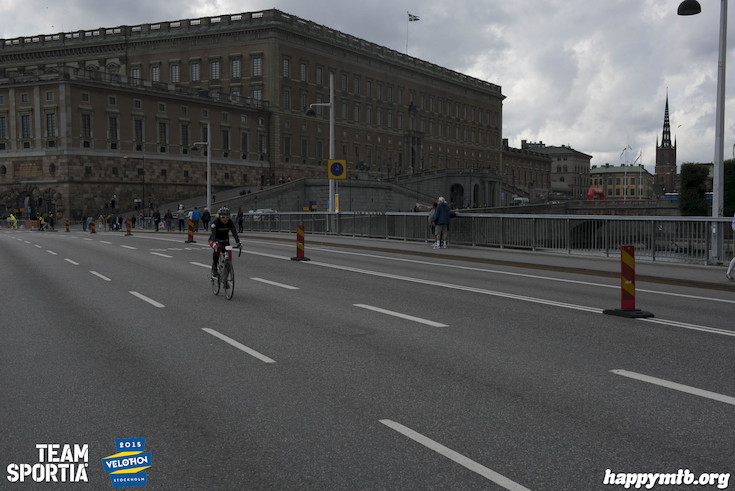 Bild från Velothon Stockholm 2015 - Slottet