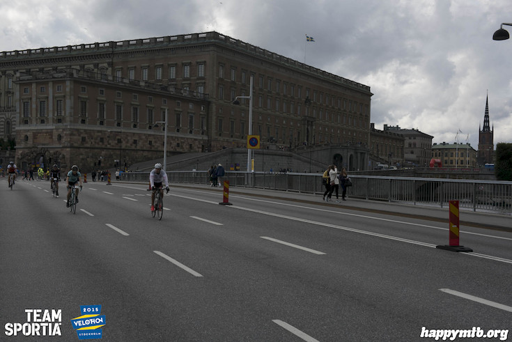 Bild från Velothon Stockholm 2015 - Slottet