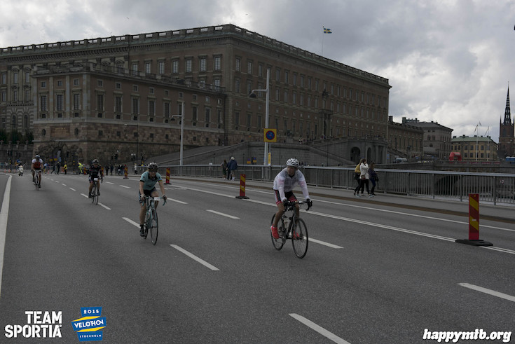 Bild från Velothon Stockholm 2015 - Slottet