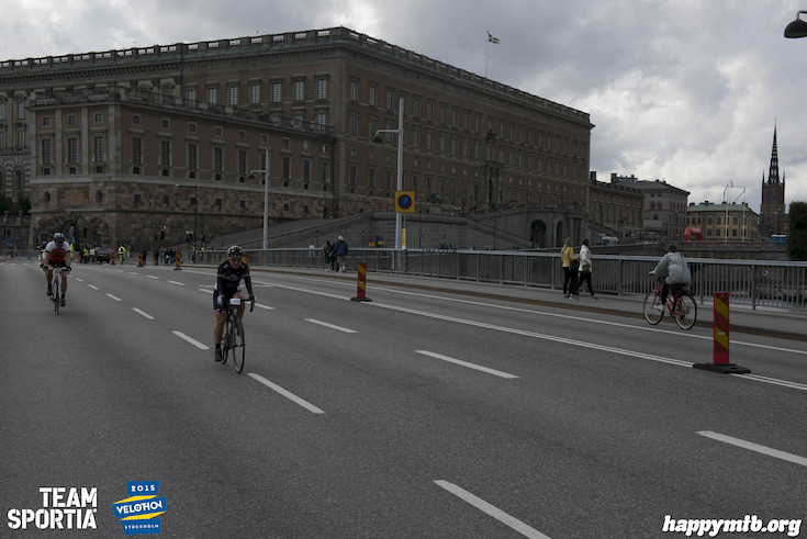Bild från Velothon Stockholm 2015 - Slottet