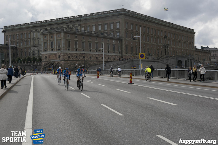 Bild från Velothon Stockholm 2015 - Slottet