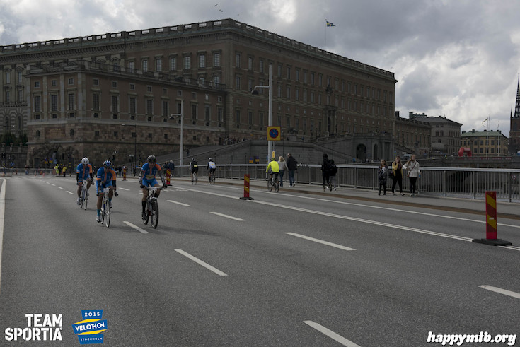 Bild från Velothon Stockholm 2015 - Slottet