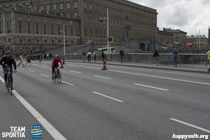Bild från Velothon Stockholm 2015 - Slottet