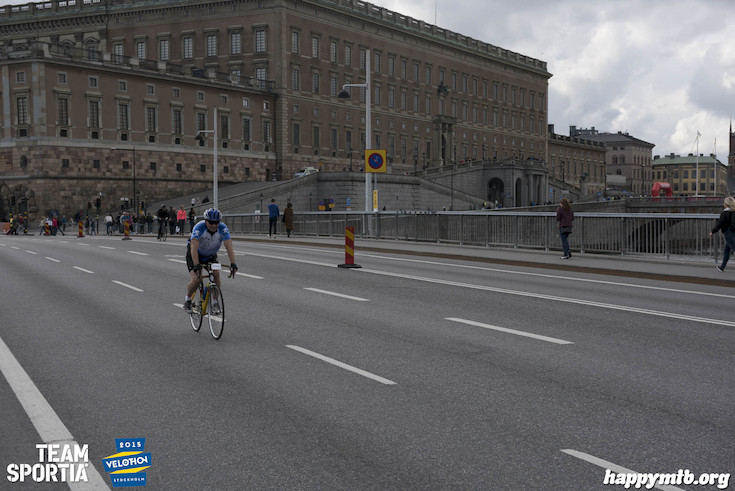 Bild från Velothon Stockholm 2015 - Slottet