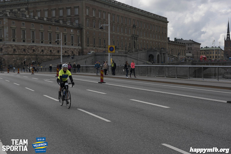 Bild från Velothon Stockholm 2015 - Slottet