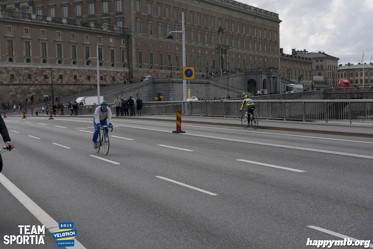 Bild från Velothon Stockholm 2015 - Slottet