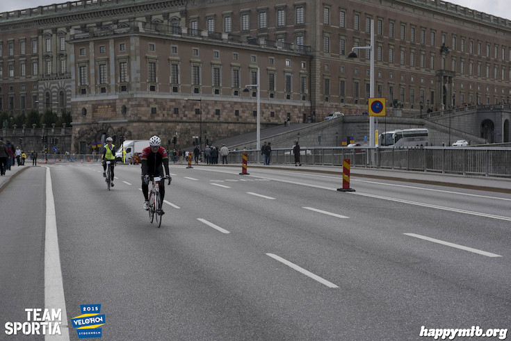 Bild från Velothon Stockholm 2015 - Slottet