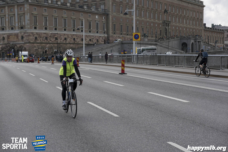 Bild från Velothon Stockholm 2015 - Slottet