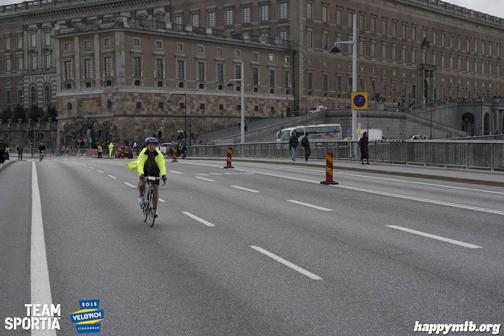 Bild från Velothon Stockholm 2015 - Slottet