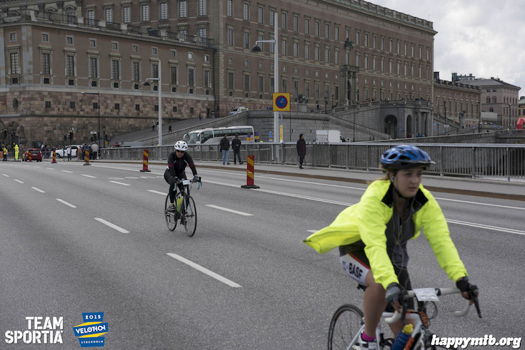 Bild från Velothon Stockholm 2015 - Slottet