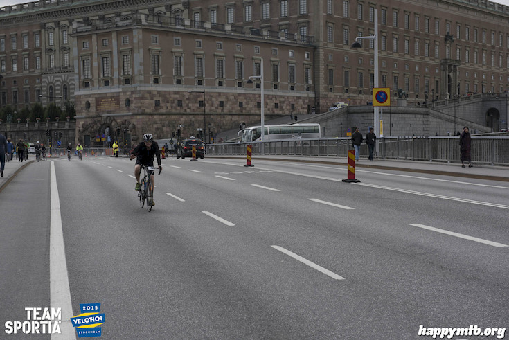 Bild från Velothon Stockholm 2015 - Slottet
