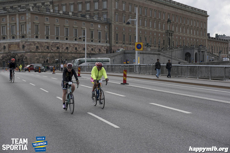 Bild från Velothon Stockholm 2015 - Slottet