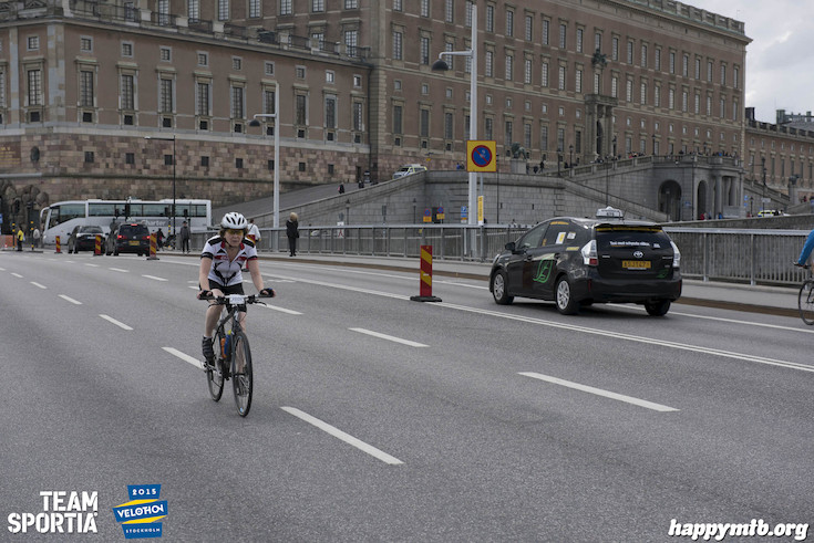 Bild från Velothon Stockholm 2015 - Slottet