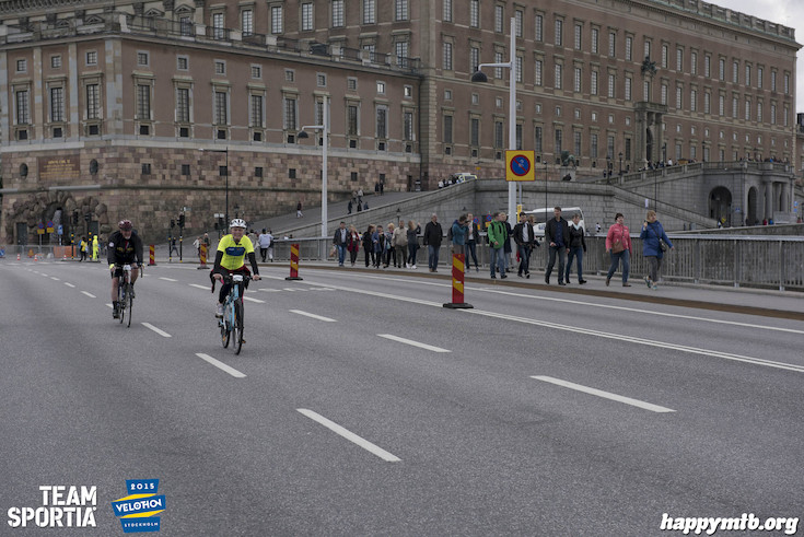 Bild från Velothon Stockholm 2015 - Slottet