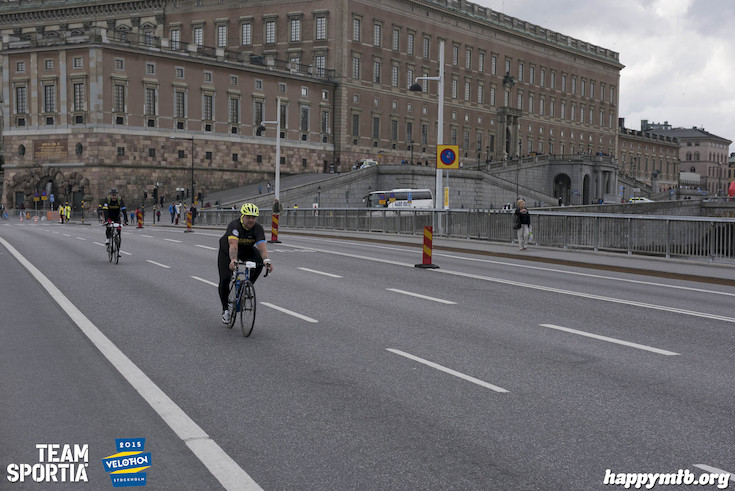 Bild från Velothon Stockholm 2015 - Slottet