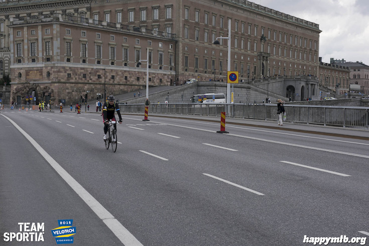 Bild från Velothon Stockholm 2015 - Slottet
