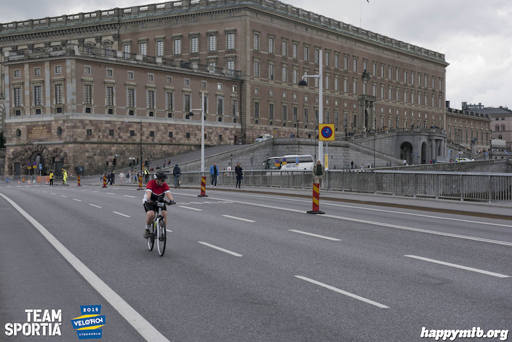 Bild från Velothon Stockholm 2015 - Slottet