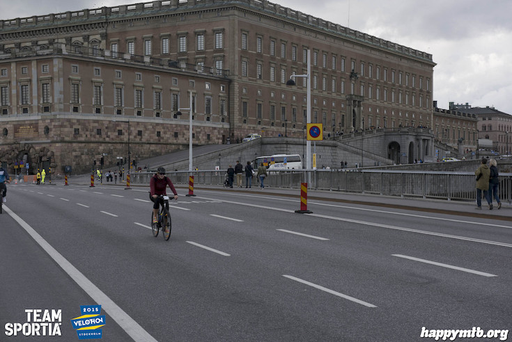 Bild från Velothon Stockholm 2015 - Slottet
