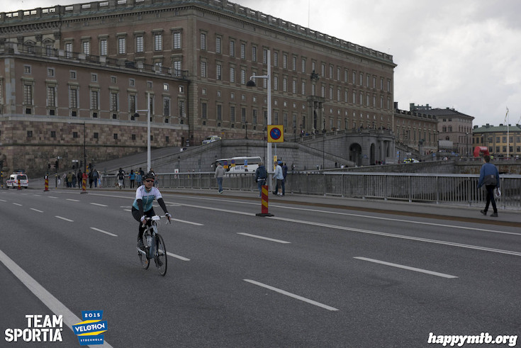 Bild från Velothon Stockholm 2015 - Slottet