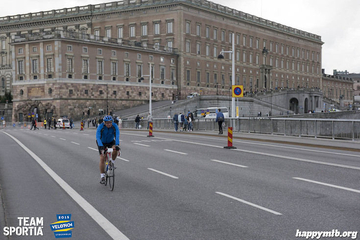 Bild från Velothon Stockholm 2015 - Slottet