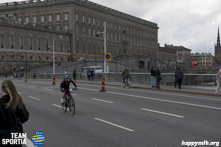 Bild från Velothon Stockholm 2015 - Slottet