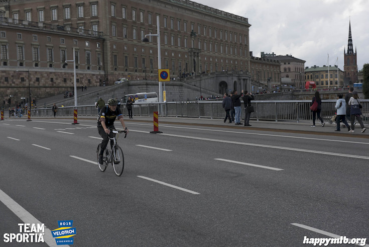 Bild från Velothon Stockholm 2015 - Slottet