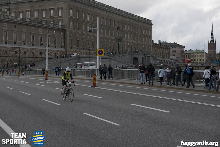 Bild från Velothon Stockholm 2015 - Slottet