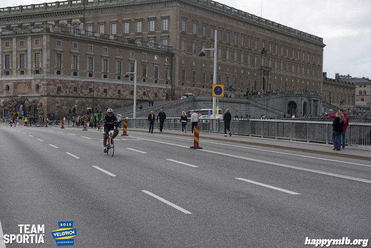 Bild från Velothon Stockholm 2015 - Slottet