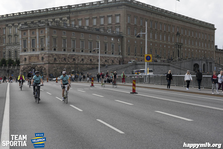 Bild från Velothon Stockholm 2015 - Slottet