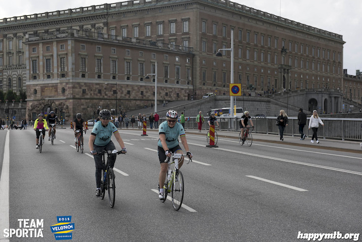 Bild från Velothon Stockholm 2015 - Slottet