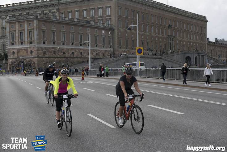 Bild från Velothon Stockholm 2015 - Slottet