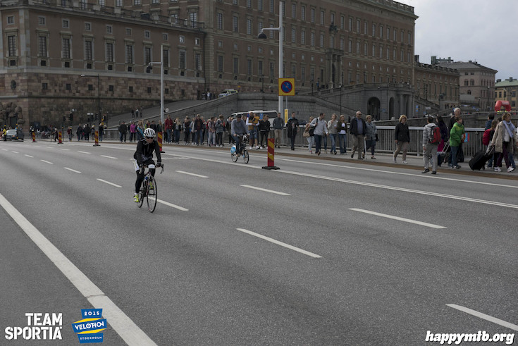 Bild från Velothon Stockholm 2015 - Slottet