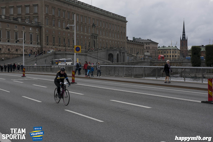 Bild från Velothon Stockholm 2015 - Slottet